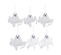 WNXGNHO Guirnaldas portátiles de poliéster que se balancean en brisas, perfectas para decoraciones del hogar de festivales espeluznantes, decoraciones de banderines de Halloween