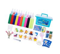 WNXGNHO Juego De Juguetes De Gel De Agua Mágico Hecho a Mano Juego De Geles De Agua Magicking Fairys Manualidades para Regalos De Cumpleaños Y Navidad Accesorios Artísticos Juguete De Viaje