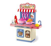 WNXGNHO Juguete De Cocina De Diseñado para Edades De 3 Años En Adelante para Fomentar La Creatividad Las Habilidades Sociales Y Desarrollo Motor Cocina De