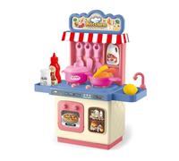 WNXGNHO Juguete De Cocina De Diseñado para Edades De 3 Años En Adelante para Fomentar La Creatividad Las Habilidades Sociales Y Desarrollo Motor Cocina De