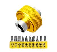 WNXGNHO Llave de trinquete en miniatura de acero al carbono resistente, puntas amarillas, adecuadas para mecánicos, mantenimiento del hogar, actividades al aire libre, llave amarilla