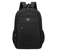 WNXGNHO Mochila profesional para laptop de 15.6 pulgadas, resistente al agua, bolsa de trabajo de negocios, escuela, viajes, esenciales, mochila para computadora para hombre, Black, Mass Beauty