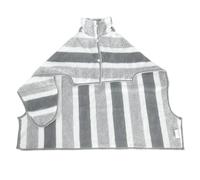 WNXGNHO Versátil Bata De Lana De Corales De Secado Rápido Toalla Suave a Rayas para Mascotas Después De Nadar Bañarse Clima Húmedo Cómoda