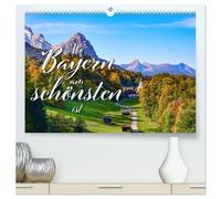 Wo Bayern am schönsten ist (hochwertiger Premium Wandkalender 2026 DIN A2 quer), Kunstdruck in Hochglanz: Bayerische Highlights: 12 malerische Motive von herausragenden Locations in Bayern!