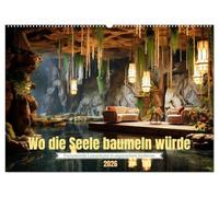 Wo die Seele baumeln würde (Wandkalender 2026 DIN A2 quer), CALVENDO Monatskalender: Wohnträume volle Luxus und Fantasie
