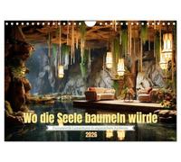 Wo die Seele baumeln würde (Wandkalender 2026 DIN A4 quer), CALVENDO Monatskalender: Wohnträume volle Luxus und Fantasie