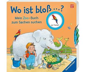 Wo ist bloß...? Mein Zoo-Buch zum Sachen suchen