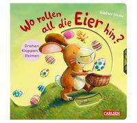 Wo rollen all die Eier hin?: Osterspaß mit Drehscheiben und Klappen