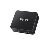 wo-we AMD P5 Mini PC para juegos Ryzen R5-3500U, 8 GB DDR4 256 GB SSD, 3200 MHz RAM, mini computadoras de escritorio triple pantalla 4K 2 HDMI WIFI5