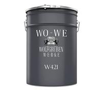 WO-WE W421 Pintura MATE para Madera Muebles Puertas Interior y Exterior - Negro intenso - 10L