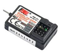 WOAEIUOS Flysky FS-GR3E Receptor AFHDS de largo alcance 3CH 2.4GHz receptor de superficie para FS-GT2 FS-GT2B FS-GT3B FS-GT3C FS-IT4S transmisor RC coche barco (1 unidad)