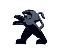 WOAFEY Etiqueta engomada del Emblema del Tronco del Parachoques Delantero del Coche para Peugeot 207 307 107 407 507 508 408 308 206 406 1008 5008 3008 Etiqueta de Insignia de Metal 3D,Black