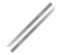 WOAFEY Pegatinas Laterales para Coche, calcomanía de Carreras Deportivas de Vinilo para Alfa Romeo Giulia Giulietta 159 156 Mito Stelvio 147 GT decoración de Estilo de Coche,Gray