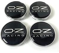 WOAFEY Tapacubos 4 PCS 60mm para OZ Racing Tapacubos de Centro de Rueda de Coche Cubierta de Llantas de Estilo Automático Insignia Emblema Pegatina Tapas de Cubo de Rueda