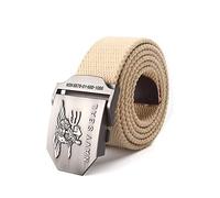 WOAIXI Lona Cinturón,Moda Hombres Mujeres Cinturón De Tela De Lona Navy Seal Hebilla De Metal Cinturón De Hombre para Jeans Cinturones Tácticos Militares del Ejército Cinturón Salvaje Informal Al A