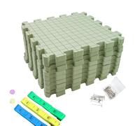 Woalopted Esteras de bloqueo de ganchillo, tabla de tejer de espuma, alfombrillas de ganchillo, almohadillas gruesas ligeras precisas para tejer, esterillas para tensar para costura de punto, tabla de