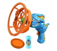Woalopted Máquina de Burbujas, Automático De Soplado con Diseño De Dinosaurio | Soplador Burbujas Automático Veraniego,para Chicos Y Chicas 3-8 Años, Festejos Cumpleañeros Al Aire Libre En