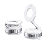 Woalopted Soporte magnético plegable para teléfono para el salpicadero del coche, giratorio 360 °, soporte magnético para teléfono móvil, tamaño de bolsillo plegable, más fuerte para todos los