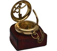 WOANIN brújula Personalizada, brújula grabada, brújula Personalizada, Regalo de Boda, Navidad, Bautizo, graduación, Boy Scouts, Reloj de Sol, náutico, Aniversario, día del Padre