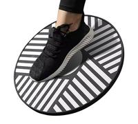 Wobble Balance Board, Wooden Trainer, Anti-Slip Stability Deck, Durable Non-Skid, Compact Portable Design, Natural Wood Finish, 15 Inch Diameter, Ideal