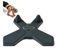 Wobble Board - 20x16 pulgadas,Tablero de equilibrio | Soporte portátil de codo con soporte para teléfono, funcional Push Up B́oard |Core Workout Wobble Balance Board -for Home Gym Office Arm Abdomen