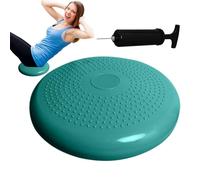 Wobble Disc Cushion, Inflatable Balance Pad, Soft Massage Seat, Core Strength Trainer, Stress Relief Mat, Ideal para Yoga, Pilates, Gimnasio, Oficina Chair, Home Workout, Travel Use