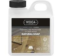 Woca 511110A - Jabón para suelos de madera, blanco, 1 litro