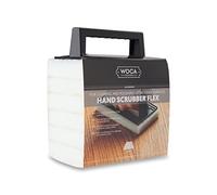 Woca Kit flexible de limpieza manual con 6 almohadillas de pulido blancas