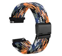 WOCCI 18mm Tejido Nylon Correa Reloj para Hombre y Mujer, Ajustable Hebilla Negra (Camo)