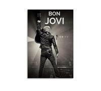 WOCGHWPOT Jon Bon Jovi - Póster impermeable para decoración de pared, sala de estar, baño, cocina, multifuncional, moderno, fácil de limpiar, regalos decorativos, 40 x 60 cm, estilo sin marco