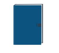 Wochen-Cheftimer A5, blau 2025: Blauer Terminkalender mit Wochenkalender. Buch-Kalender mit Lesebändchen und Eckperforation. Wattierter Taschenkalender zum Planen von Terminen.