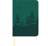 Wochen-Minitimer Nature Line Forest 2027: Buchkalender A6 (10,7x15,2 cm) - Wochenplaner mit Zeiteinteilung, Notizbereich, Leseband & Monatsübersicht, für Beruf, Schule & Alltag
