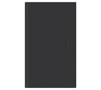 Wochen-Taschenkalender, schwarz 2026: Schwarzer Terminkalender mit herausnehmbarem Adressbuch. Buch-Kalender mit hochwertiger Kunststoffhülle. Taschenkalender 2026 zum Planen von Terminen.