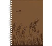 Wochenplaner Nature Line Malt Ringbuch 2027: Buchkalender A5 (15x21 cm) - Wochenplaner mit 4-sprachigem Kalendarium, Monatsübersicht & Notizbereich, für Beruf, Schule & Alltag