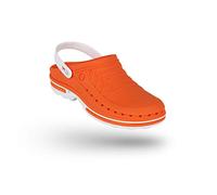 WOCK Clog con Tira y Plantilla Steri-Tech, Zueco Sanitario de Trabajo Mujer e Hombre - Esterilizable, Antiestático, Transpirable e Antideslizante