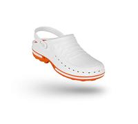 WOCK Clog con Tira y Plantilla Steri-Tech, Zueco Sanitario de Trabajo Mujer e Hombre - Esterilizable, Antiestático, Transpirable e Antideslizante