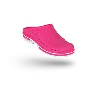WOCK Clog sin Tira y con Plantilla Steri-Tech, Zueco Sanitario de Trabajo Mujer e Hombre - Esterilizable, Antiestático, Transpirable e Antideslizante