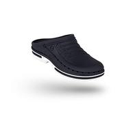 WOCK Clog sin Tira y con Plantilla Steri-Tech, Zueco Sanitario de Trabajo Mujer e Hombre - Esterilizable, Antiestático, Transpirable e Antideslizante
