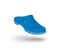 WOCK Clog sin Tira y con Plantilla Steri-Tech, Zueco Sanitario de Trabajo Mujer e Hombre - Esterilizable, Antiestático, Transpirable e Antideslizante