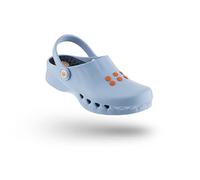 WOCK Nube con Plantilla, Zueco Sanitario de Trabajo para Mujer e Hombre Antiestático, Lavable e Transpirable - Proporciona un excelente Agarre