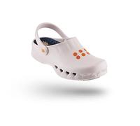 WOCK Nube con Plantilla, Zueco Sanitario de Trabajo para Mujer e Hombre Antiestático, Lavable e Transpirable - Proporciona un excelente Agarre