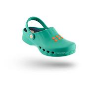 WOCK Nube con Plantilla, Zueco Sanitario de Trabajo para Mujer e Hombre Antiestático, Lavable e Transpirable - Proporciona un excelente Agarre