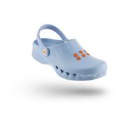 WOCK Nube sin Plantilla, Zueco Sanitario de Trabajo para Mujer e Hombre Antiestático, Lavable e Transpirable - Proporciona un excelente Agarre