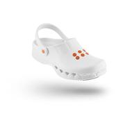 WOCK Nube sin Plantilla, Zuecos Sanitarios Mujer e Hombre, Zuecos Comodos para Cocina: Antideslizantes, Antiestáticos, Lavables e Transpirables