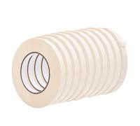 WOD BSTC24PVC Cinta de sellado de bolsas de polietileno de color blanco, 1,27 cm x 180 yardas (paquete de 10) para embalaje y sellado de carne, regalos o bolsas de hielo