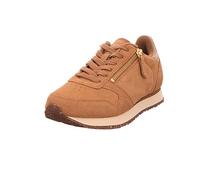 Woden Cremallera de Gamuza Ydun, Zapatillas Mujer, Azul Marino, 38 EU