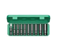 Wodesitiy Juego de llaves de vaso hexagonales | Incluye adaptador Tight Fit para 10 mm a 24 mm | Juego de llaves hexagonales neumáticas | Para mecánicos, técnicos, artesanos, entusiastas del bricolaje