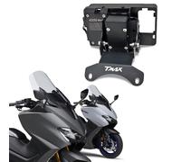 Wodpice Soporte de Navegación para Motocicleta con Cargador USB y Montaje para Teléfono Móvil - Compatible con TMAX 560 TECH MAX 2019-2020 y T-MAX 530 2017-2019