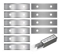 Wodsty 10 cortadores cuadrados de carburo de 60 x 12 x 15 mm, 35 para raspador de mano de madera y cabezales de cepilladora para carpintería