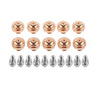 Wodsty 20 electrodos de antorcha cortadora de plasma 7430441 y punta de boquilla 7430132 para Binzel PSB60 PSB121 kit de consumibles de máquina de corte de plasma